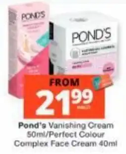 Checkers Pond's Vanishing Cream offer