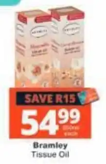Checkers Bramley Tissue Oil offer