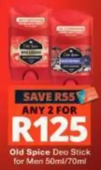 Checkers Old Spice Deo Stick for Men offer