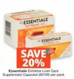 Checkers Essentiale Extreme Liver Care Supplement Capsules offer