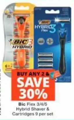 Checkers Bic Flex 3/4/5 Hybrid Shaver offer