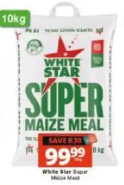 Checkers White Star Super Maize Meal offer