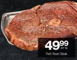 Checkers Hyper Pork Texan Steak offer