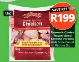 Checkers Hyper Farmer's Choice Frozen Mixed Chicken Portions offer