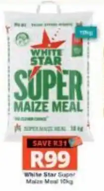 Checkers Hyper White Star Super Maize Meal offer