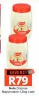 Checkers Hyper Nola Original Mayonnaise offer