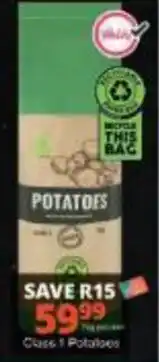 Checkers Hyper Potatoes offer