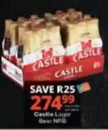 Checkers Hyper Castle Lager Beer NRB offer