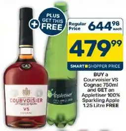Pick n Pay Courvoisier VS Cognac offer