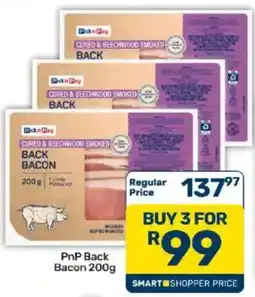 Pick n Pay PnP Back Bacon offer
