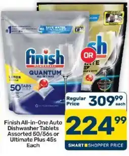 Pick n Pay Finish All-in-One Auto Dishwasher Tablets offer
