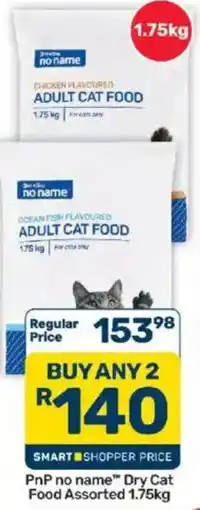 Pick n Pay PnP no name Dry Cat Food Assorted offer