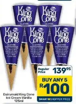 Pick n Pay Dairymaid King Cone Ice Cream Vanilla offer