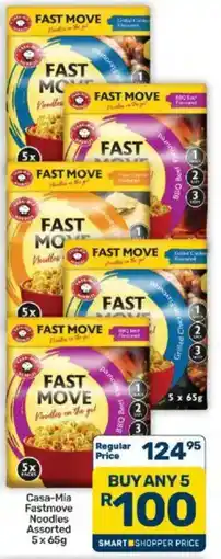Pick n Pay Casa-Mia Fastmove Noodles Assorted offer