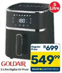 Pick n Pay GOLDAIR 5 Litre Digital Air Fryer offer