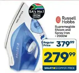 Pick n Pay Russell Hobbs Supremeglide Steam and Spray Iron offer
