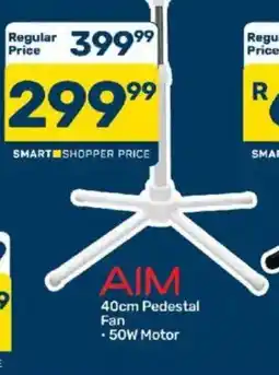 Pick n Pay AIM 40cm Pedestal Fan offer