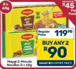 Pick n Pay Maggi 2-Minute Noodles offer