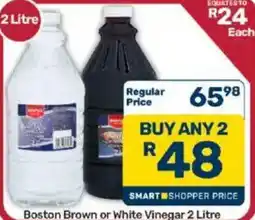 Pick n Pay Boston Brown or White Vinegar offer