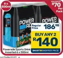 Pick n Pay Powerade Sports Drink Assorted offer