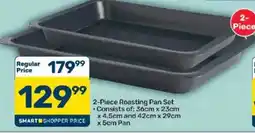 Pick n Pay 2-Piece Roasting Pan Set offer