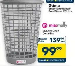 Pick n Pay Otima Snap-It Rectangle Food Saver 1.2 Litre offer