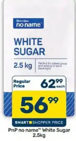 Pick n Pay no name White Sugar offer