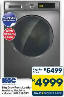 Pick n Pay KOC 8kg Grey Front Loader Washing Machine offer