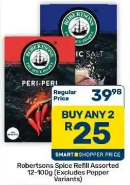Pick n Pay Robertsons Spice Refill Assorted offer
