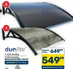Pick n Pay duolite 2.15m Awning offer