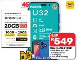 Pick n Pay Hisense U32 offer
