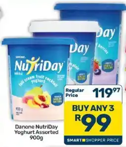 Pick n Pay Danone NutriDay Yoghurt Assorted offer
