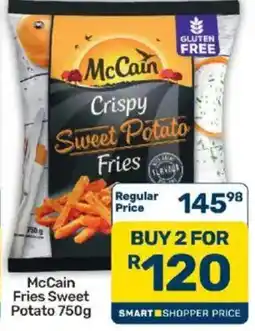 Pick n Pay McCain Crispy Sweet Potato Fries offer