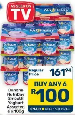 Pick n Pay Danone NutriDay Smooth Yoghurt Assorted offer