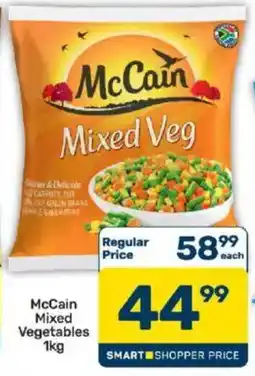 Pick n Pay McCain Mixed Veg offer