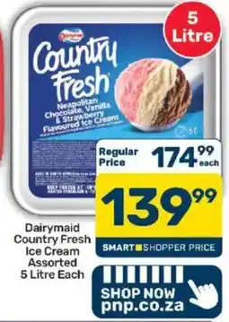 Pick n Pay Dairymaid Country Fresh Ice Cream Assorted offer