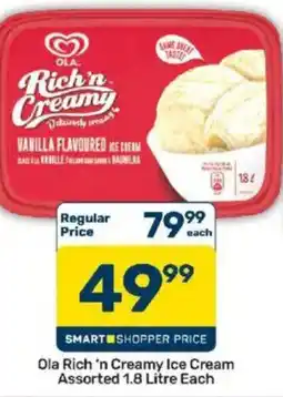 Pick n Pay Ola Rich 'n Creamy Ice Cream Assorted offer