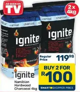 Pick n Pay Ignite Namibian Hardwood Charcoal offer