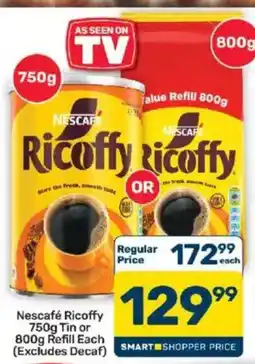 Pick n Pay Nescafe Ricoffy offer