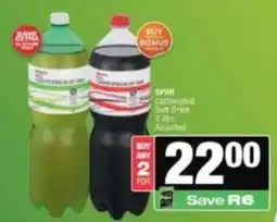 Spar Spar - carbonated soft drink offer