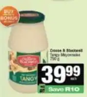 Spar Crosse & blackwell - tangy mayonnaise offer