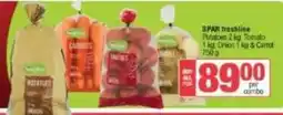 Spar Spar - potatoes, tomato, onion & carrot combo offer