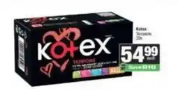 Spar Kotex - tampons offer