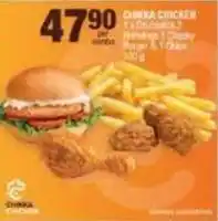 Spar Chikka chicken combo offer