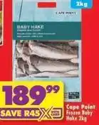 Shoprite Cape point - baby hake offer