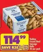 Shoprite Today - original sausage rolls offer
