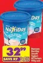 Shoprite Nutriday - smooth yoghurt offer