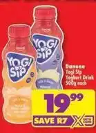 Shoprite Danone - yoghurt drink offer