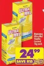 Shoprite Danone - ultra mel vanilla custard offer
