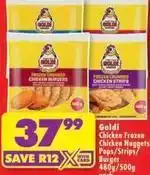 Shoprite Goldi - chicken nuggets/pops/strips/burger offer